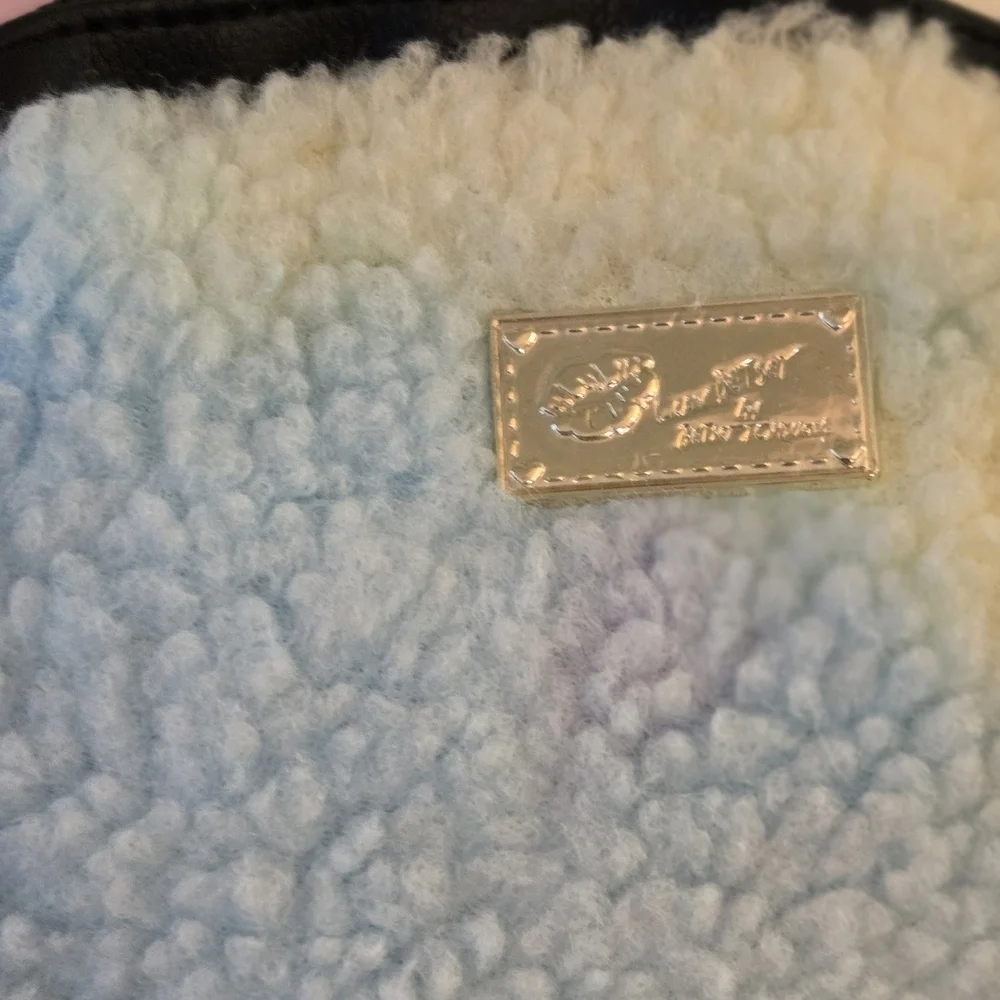Betsey Johnson chic sherpa